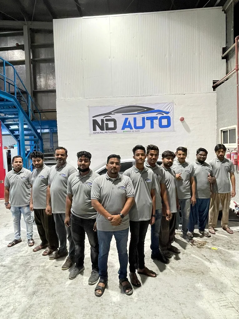ND Auto General Repair mechanic team